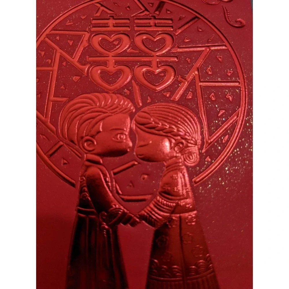 4/$20 -Set Lot 6 SMALL Chinese Red envelope Packet WEDDING PARTY